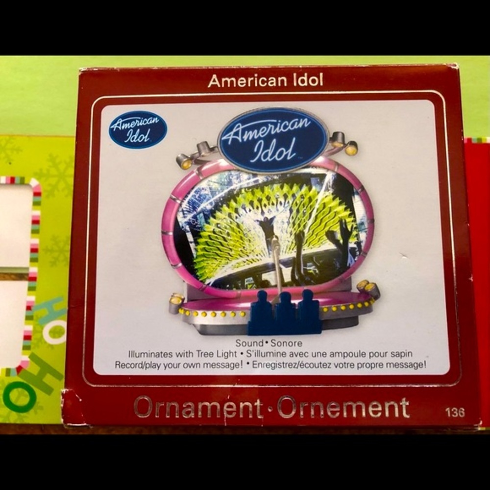 Carlton Cards American Idol Collectable Ornament